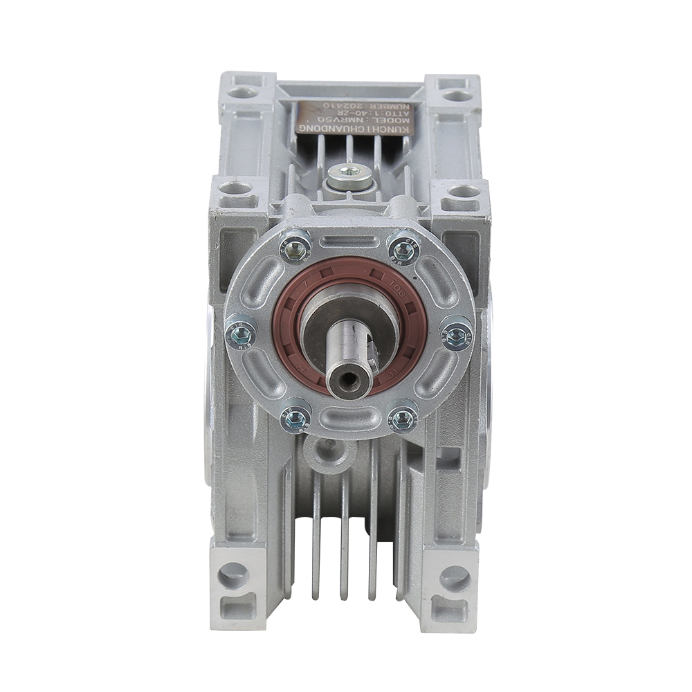 High Torque Nmrv Series Worm Reducer Aluminum Cast Iron Gearbox Power Transmission Speed Reducer Worm Wheel Box